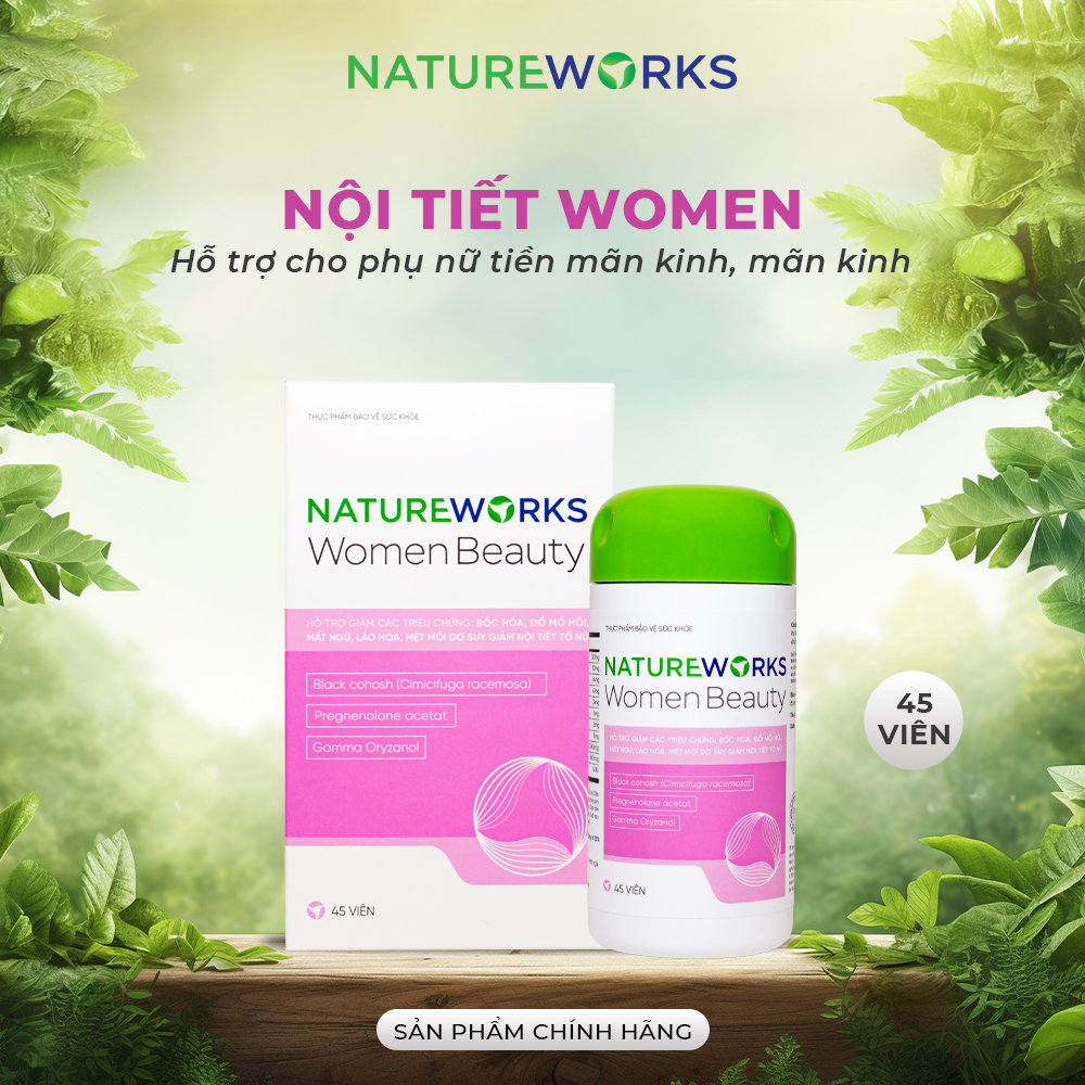 Viên uống nội tiết hồi xuân NatureWorks