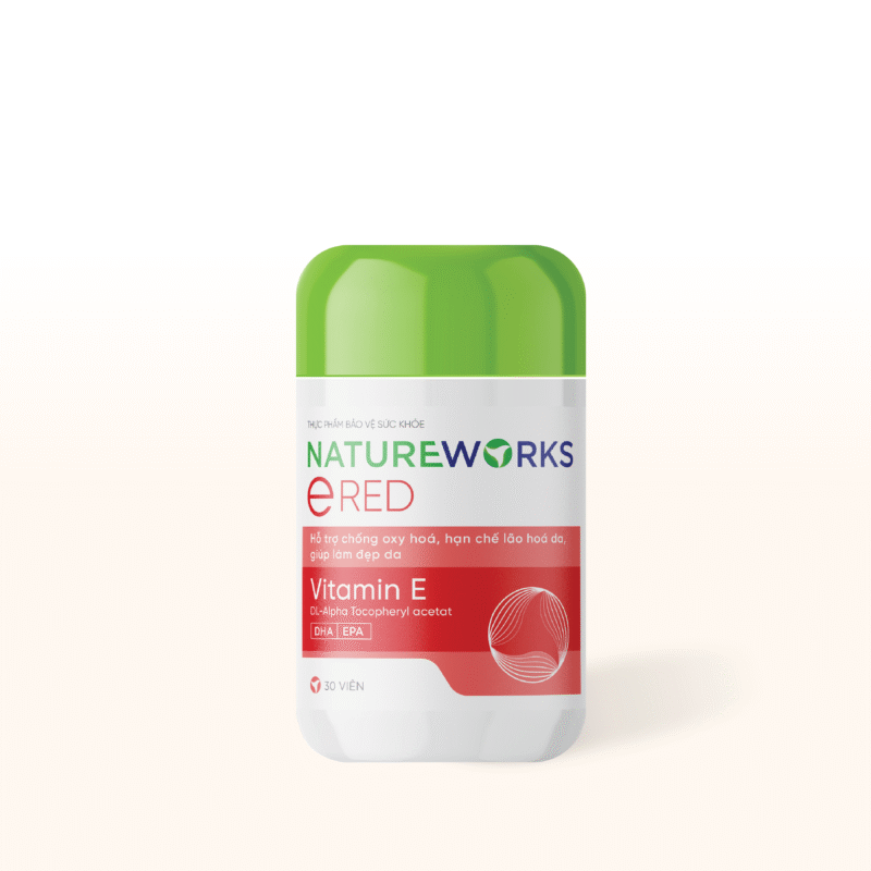 Viên Uống Vitamin E Đỏ NatureWorks 30 Viên