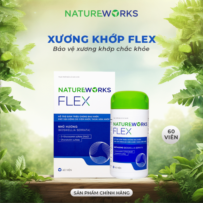 Viên Uống Bảo Vệ Xương Khớp Flex Giảm Đau Khớp Viêm Khớp Thoái Hóa Khớp 60 Viên