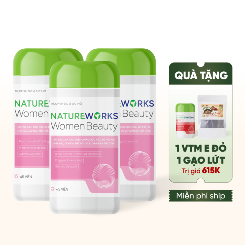 Combo 3 Hộp Nội Tiết Hồi Xuân NatureWorks